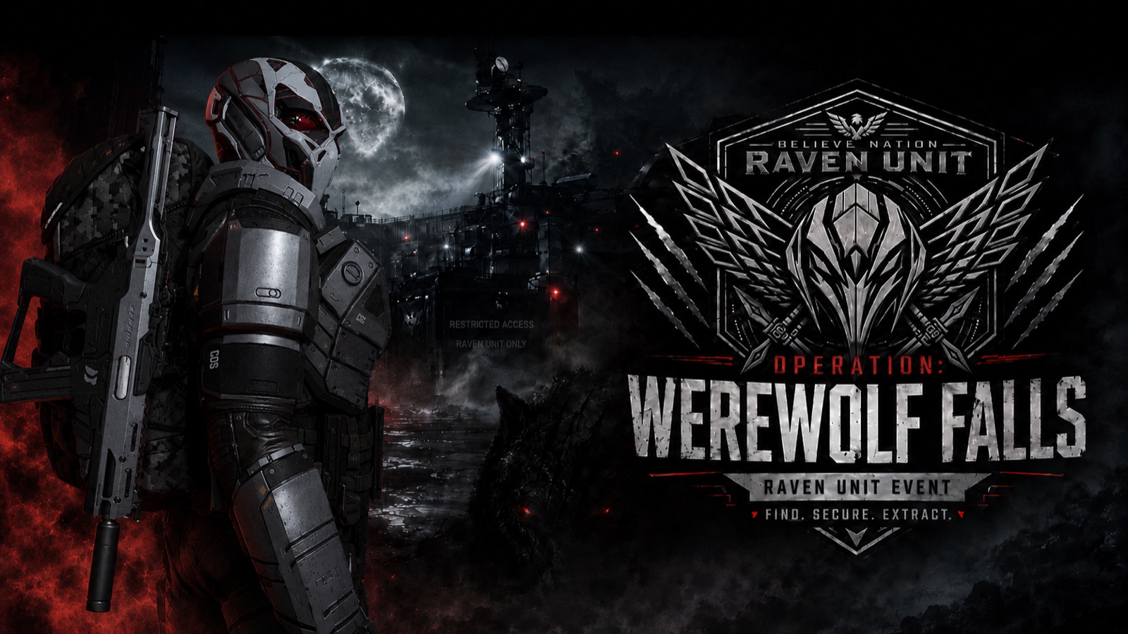 Operation: Werewolf Falls — a Raven Unit event